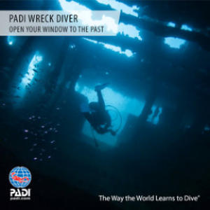 padi wreck diver specialty course on the costa blanca