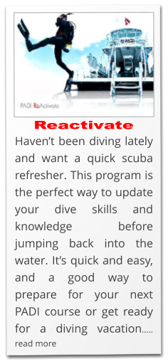 padi open water referral course on the costa blanca 2
