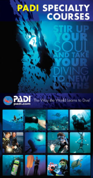padi specialty courses on the costa blanca