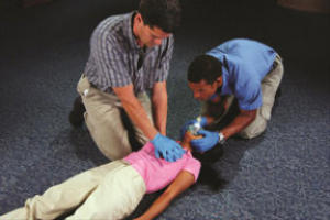 emergency first response instructor course cpr session