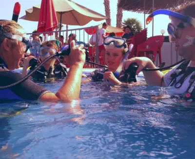 try scuba diving with scubaworld