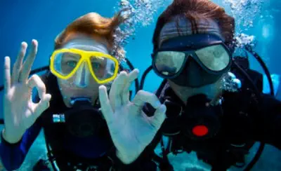 try scuba diving with scubaworld