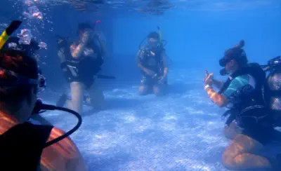 padi course pool training